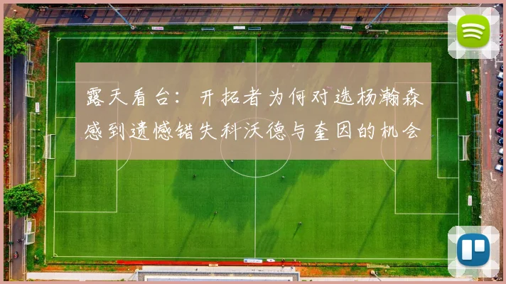露天看台：开拓者为何对选杨瀚森感到遗憾错失科沃德与奎因的机会